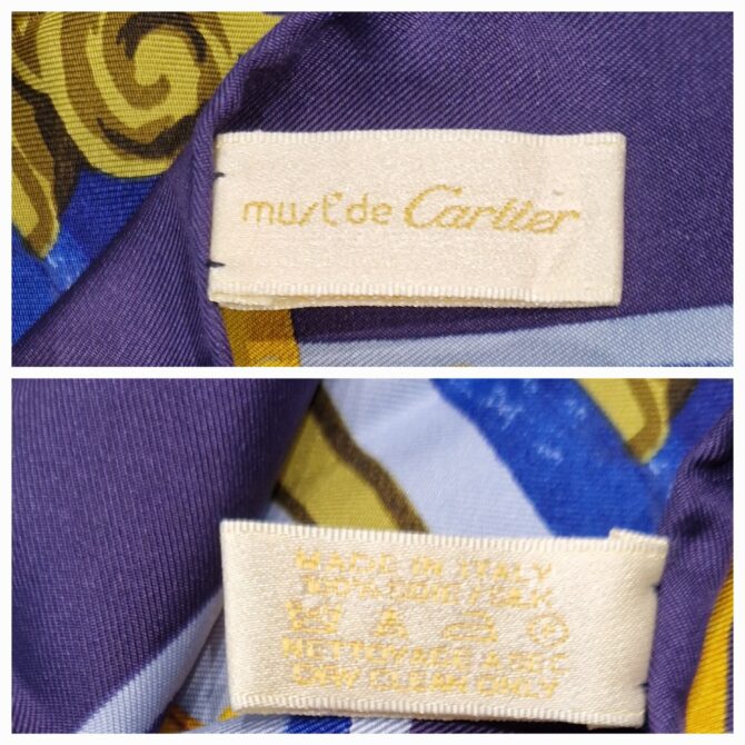 Carré Cartier à l'état neuf dans sa boîte – Image 7