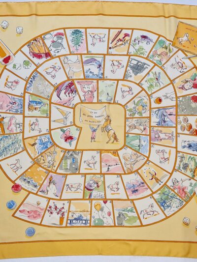 Carré Hermès Jeu des petits bonheurs