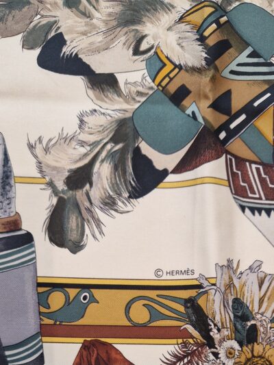 Carré Hermès Kachinas par Kermit Oliver