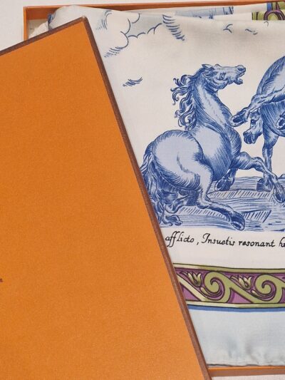 carré hermès courbettes et cabrioles