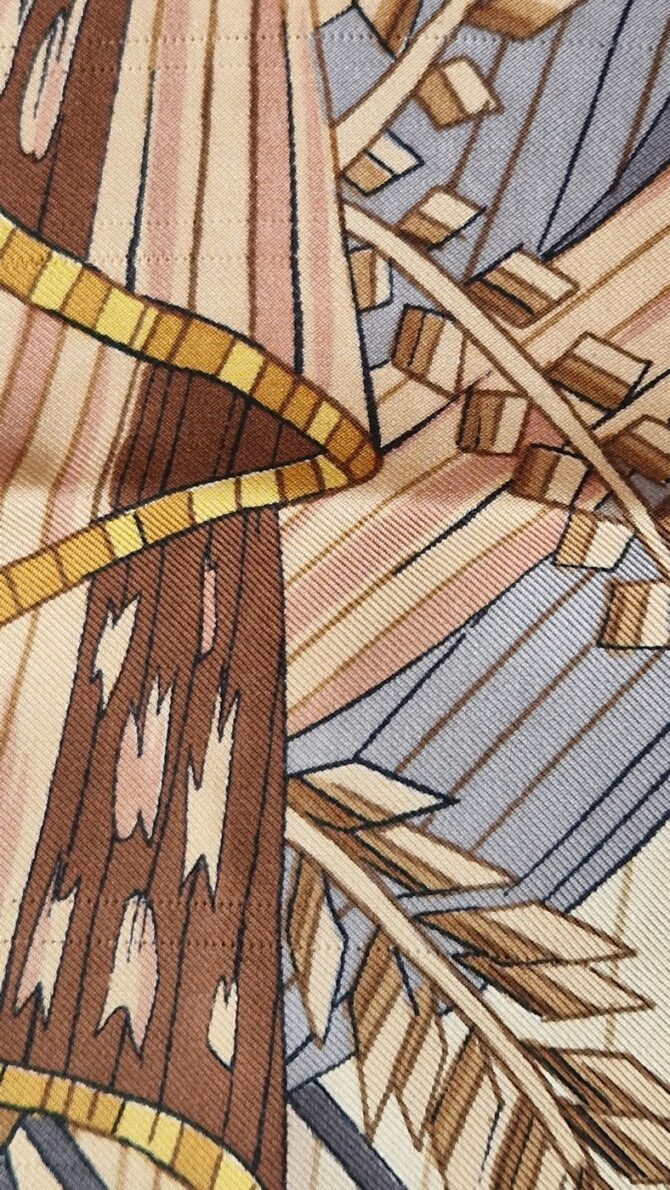 Les édifices de Paris, rare carré Hermès par Hugo Grykar édité en 1957 – Image 9