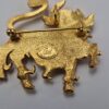 Rare broche pendentif Taureau Christan Lacroix