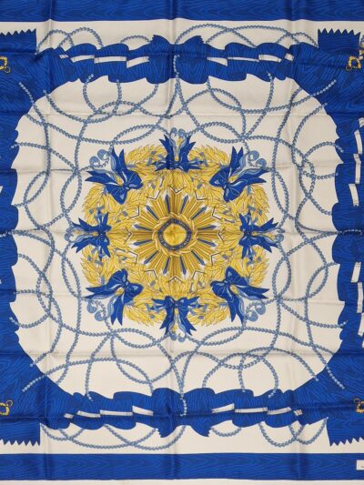 Foulard en soie ordre national du mérite à l' Etat neuf
