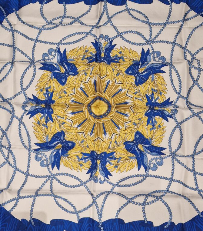 Foulard en soie ordre national du mérite à l' Etat neuf – Image 3