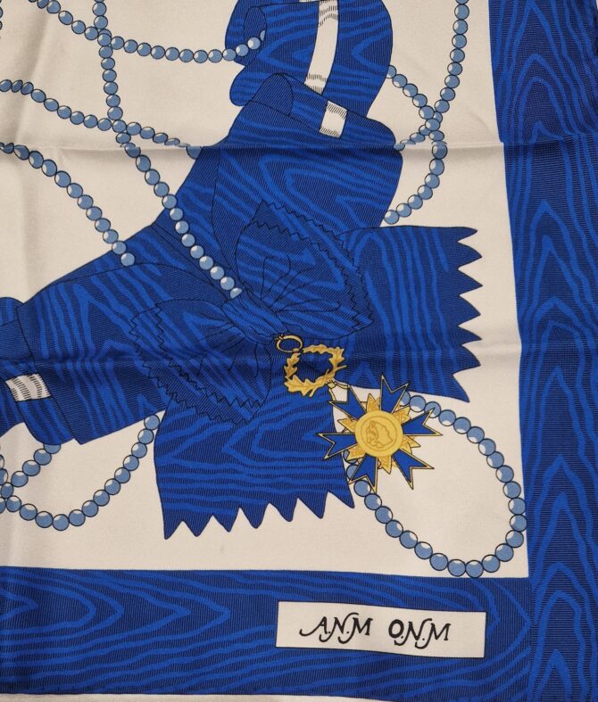 Foulard en soie ordre national du mérite à l' Etat neuf – Image 5
