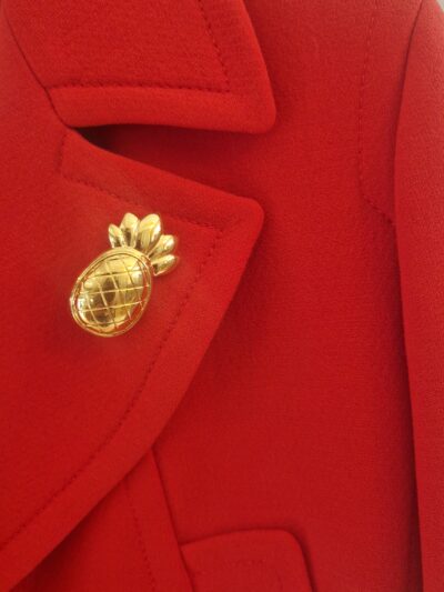 broche CELINE iconique l'ananas