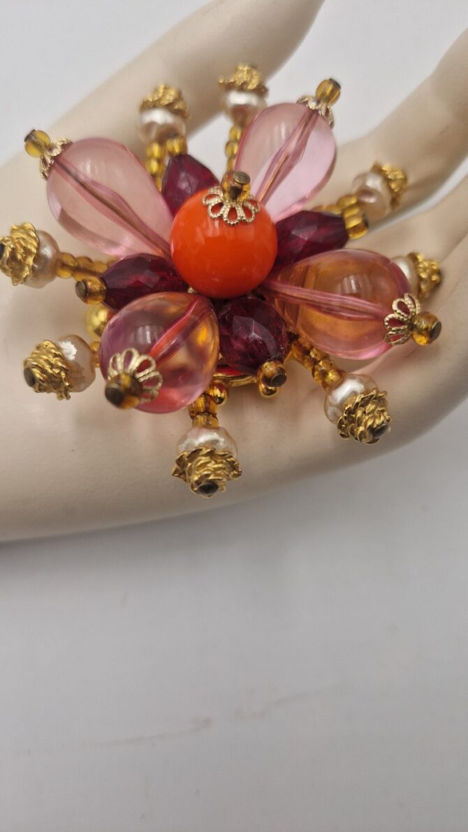 broche christian lacroix cristal de neige