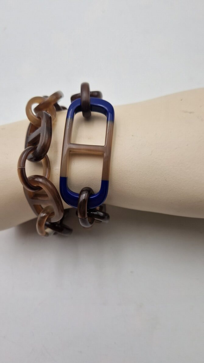 RESERVE Bracelet Hermès double tour en corne de buffle – Image 6