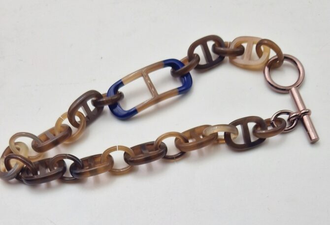 RESERVE Bracelet Hermès double tour en corne de buffle – Image 3