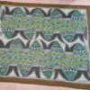 Paréo Hermès aux motifs de poissons stylisés