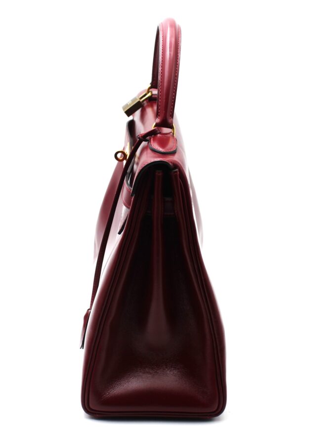 Exceptionnel  sac Hermès Kelly 32 à l'état neuf année 1972 – Image 7