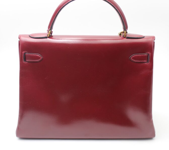 Exceptionnel  sac Hermès Kelly 32 à l'état neuf année 1972 – Image 3