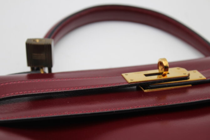 Exceptionnel  sac Hermès Kelly 32 à l'état neuf année 1972 – Image 12
