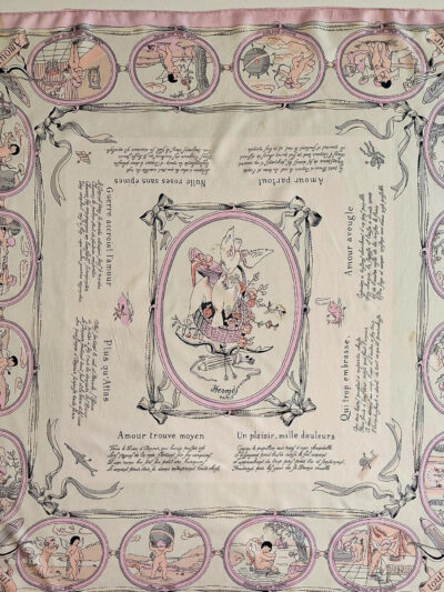 carré hermès les amours par grykar 1947