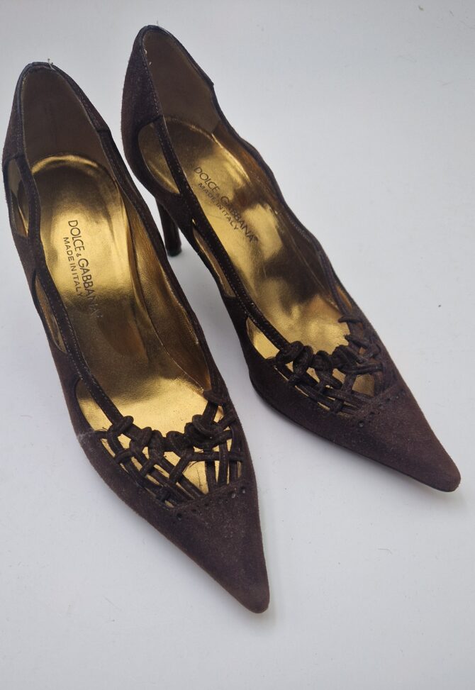 escarpins dolce et gabanna