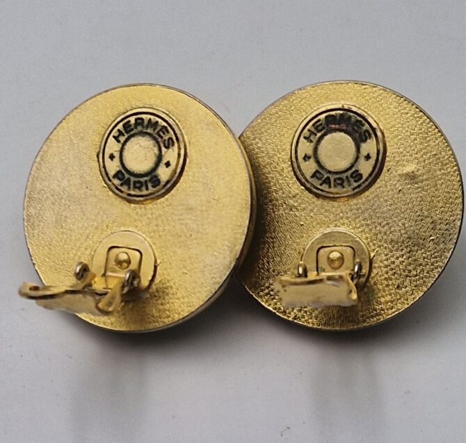 Boucles d'oreilles Médor par Hermès – Image 4