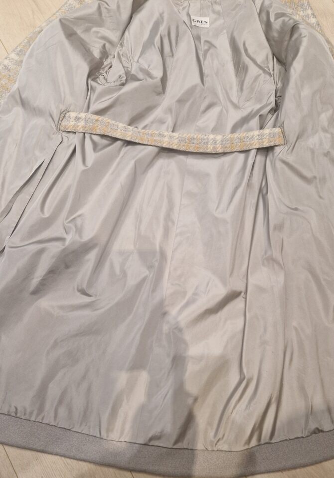 Manteau couture madame Grès années 60 – Image 10