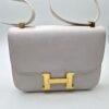 sac constance hermès en box blanc