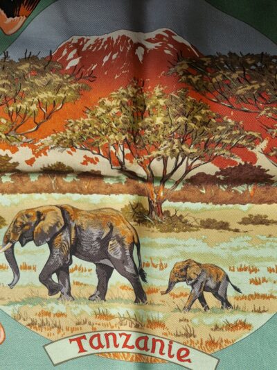 Magnifique carré Tanzanie par Robert Dallet