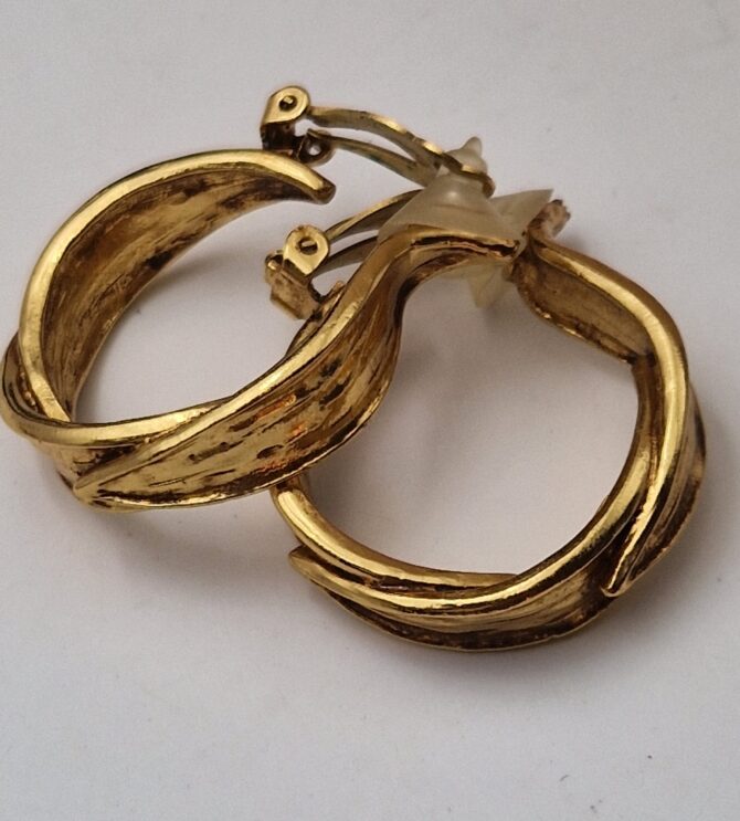 Boucles d'oreilles Créoles par Kenzo – Image 3