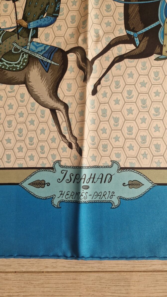Carré Hermès Ispahan par Maurice Tranchant 1966 – Image 3