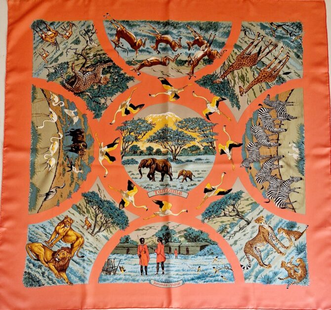 carré hermès par robert dallet 1997