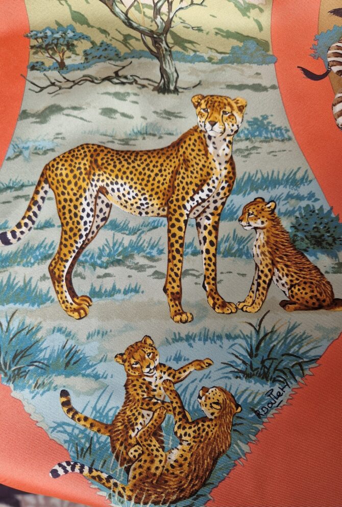 Carré Hermès Tanzanie par Robert Dallet 1997 – Image 4