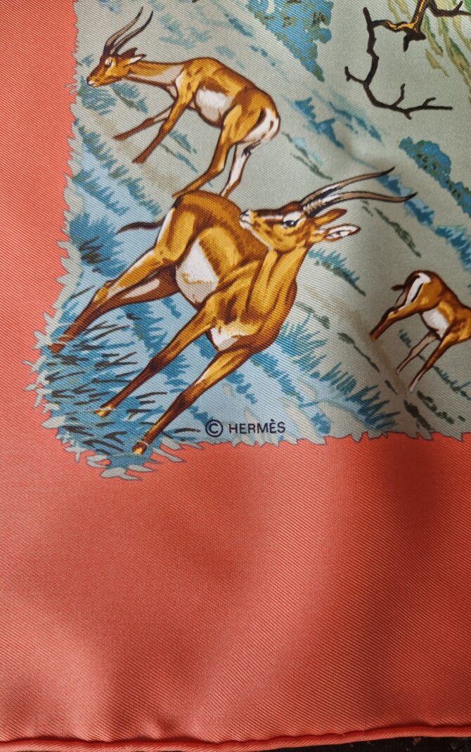 Carré Hermès Tanzanie par Robert Dallet 1997 – Image 6