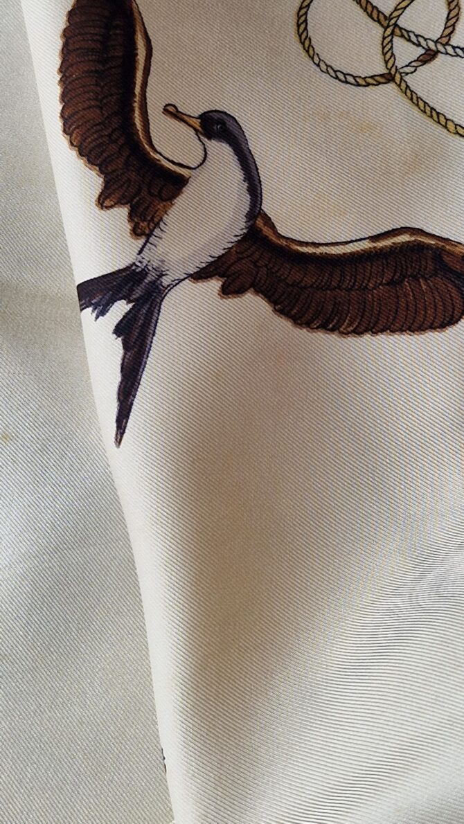 Carré Hermès La Flore par Philippe  Ledoux 1967 – Image 7