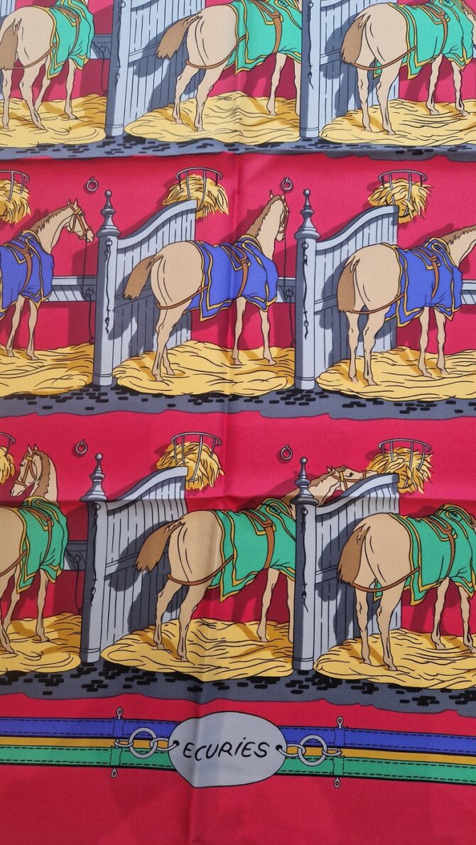 Carré Hermès Ecuries par Hugo Grykar