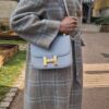 sac constance Hermès en box blanc