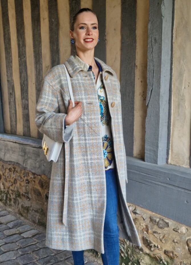 manteau madame grès années 60