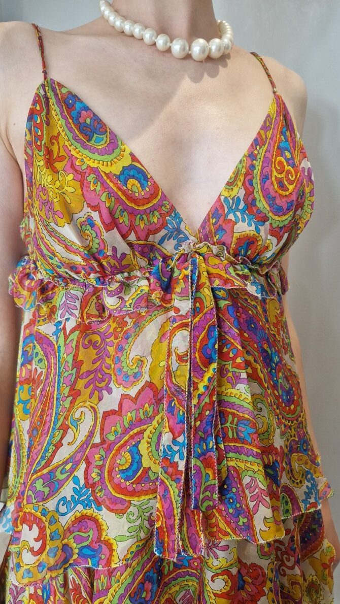 Robe en soie Dolce & Gabbana – Image 4