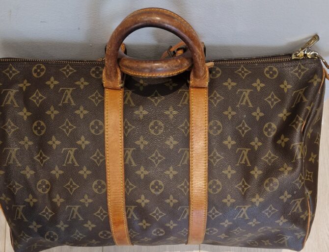 Sac de voyage  Keepall 45 Louis Vuitton Monogram – Image 4