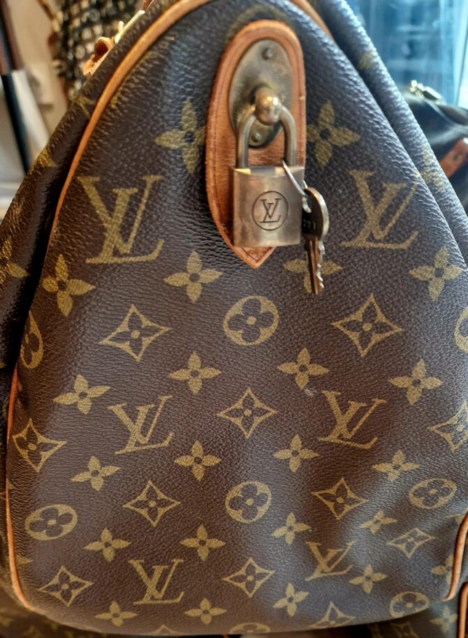 Sac de voyage  Keepall 45 Louis Vuitton Monogram – Image 6