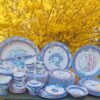 service en porcelaine  Hermès  Le jardin des papillons 57 pièces