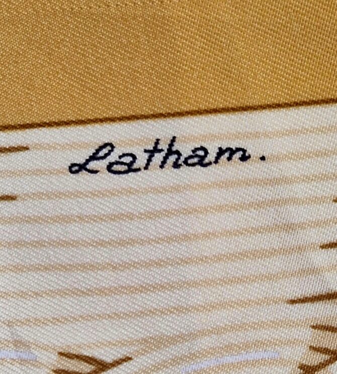Carré Hermès La couvée d'Hermès  par Caty Latham vintage 1994 sur le thème des oeufs de Pâques. – Image 6