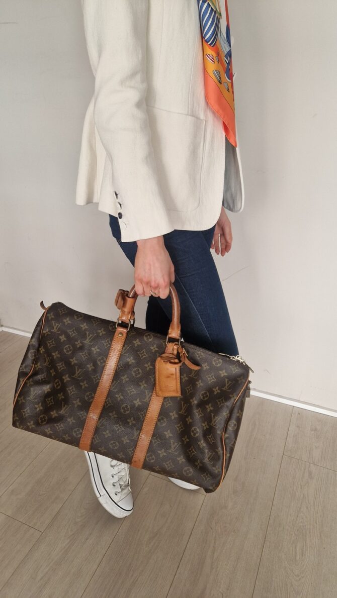 Sac de voyage  Keepall 45 Louis Vuitton Monogram – Image 2
