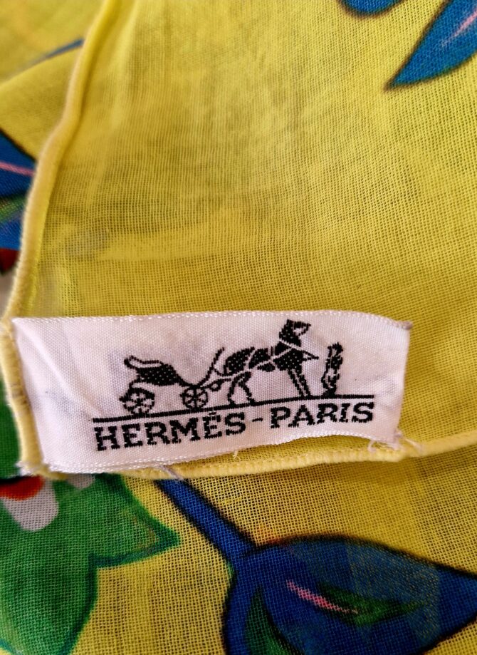 Paréo Hermès aux motifs de  Paons – Image 5