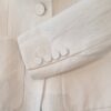 Blazer Burberry en lin et coton