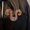Importante broche Yves Saint Laurent signe zodiacal du bélier