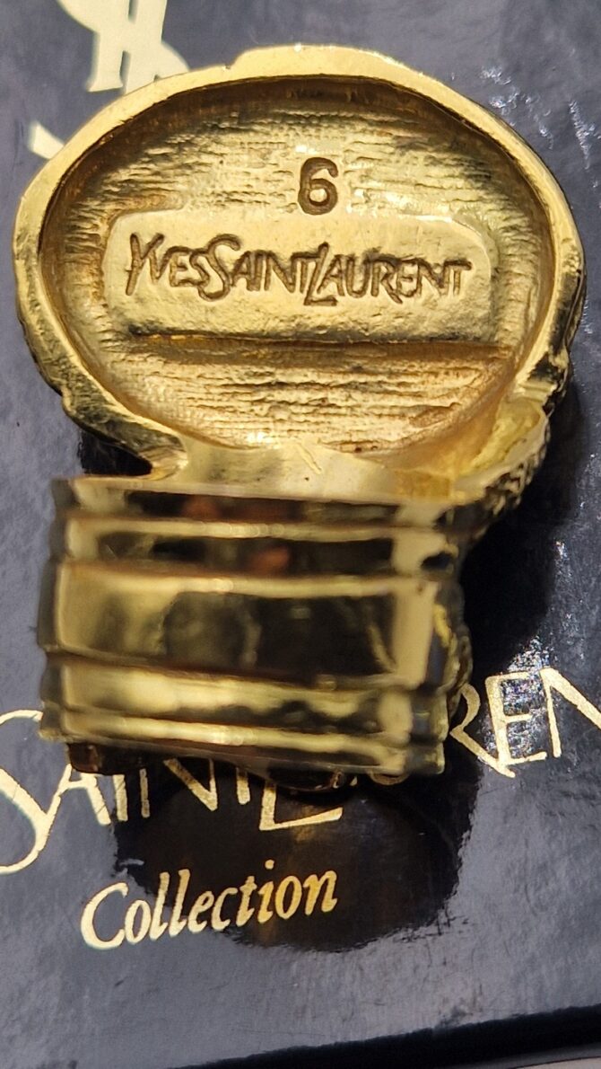 Bague Arty Yves Saint Laurent – Image 2