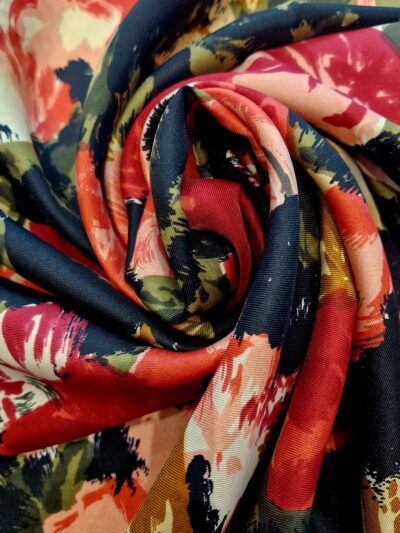 foulard lanvin castillo roses