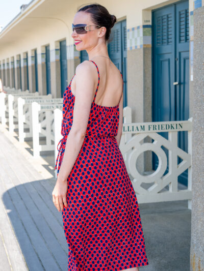 robe christian dior vintage beachwear