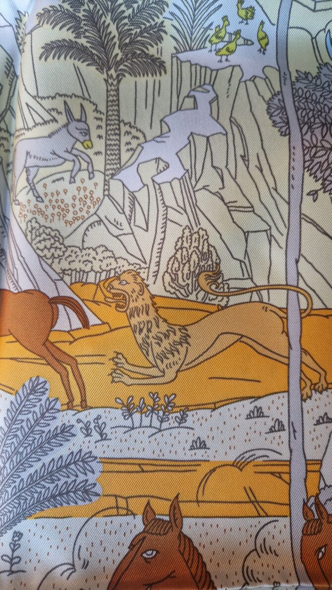 Carré Hermès Le carnaval des animaux