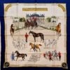 Carré Hermès Les haras nationaux par Hubert de Watrigant 1989