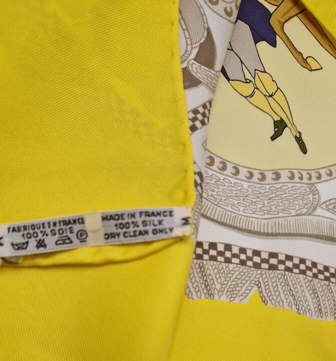 Carré Hermès La Présentation par Christiane Vauzelles 1978 – Image 6