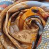 Foulard signé Castillo Jeanne Lanvin années 60