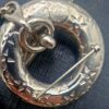 Broche Couture Céline Paris argenté