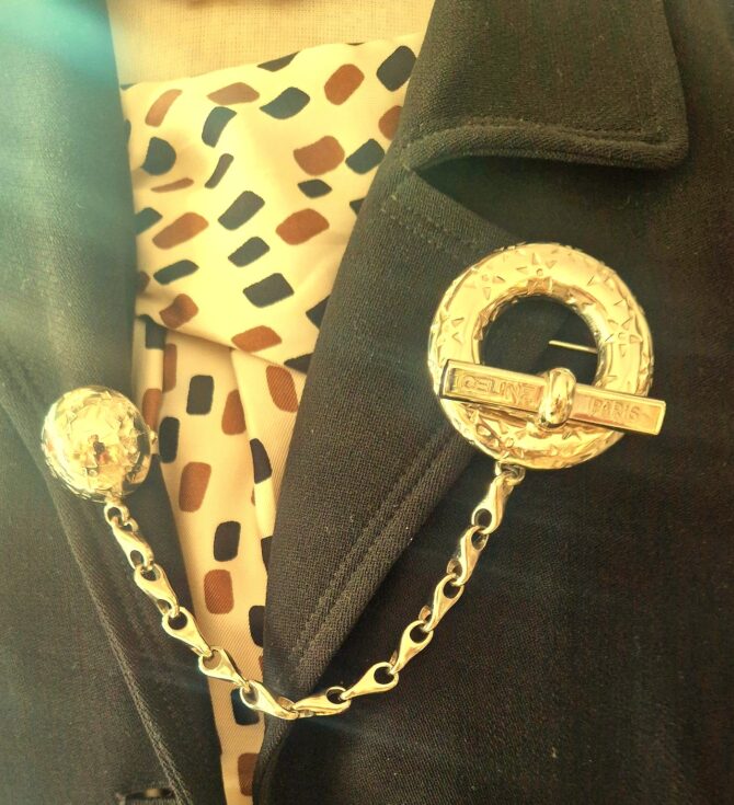 Broche Couture Céline Paris